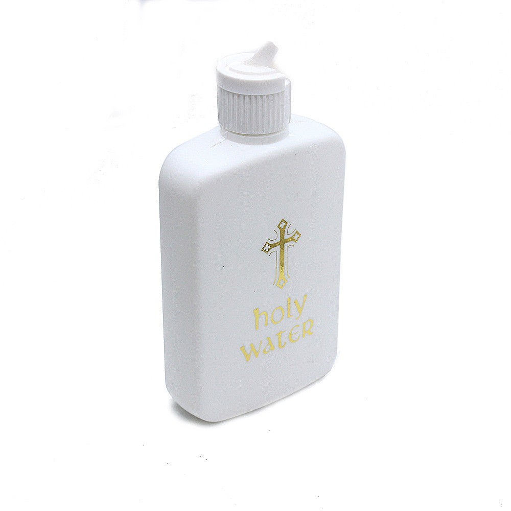 60ml,100ml,250ml Holy Water Bottles (Plastic Bottles with Crosses) For Holy Water Baptism