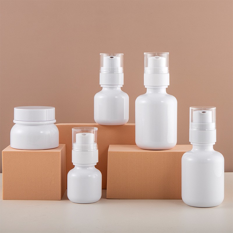 40/50g, 60/100/120ml Refill Bottles, White Cosmetic Bottles, Foundation, Medical Beauty Lotion, Cream Bottles