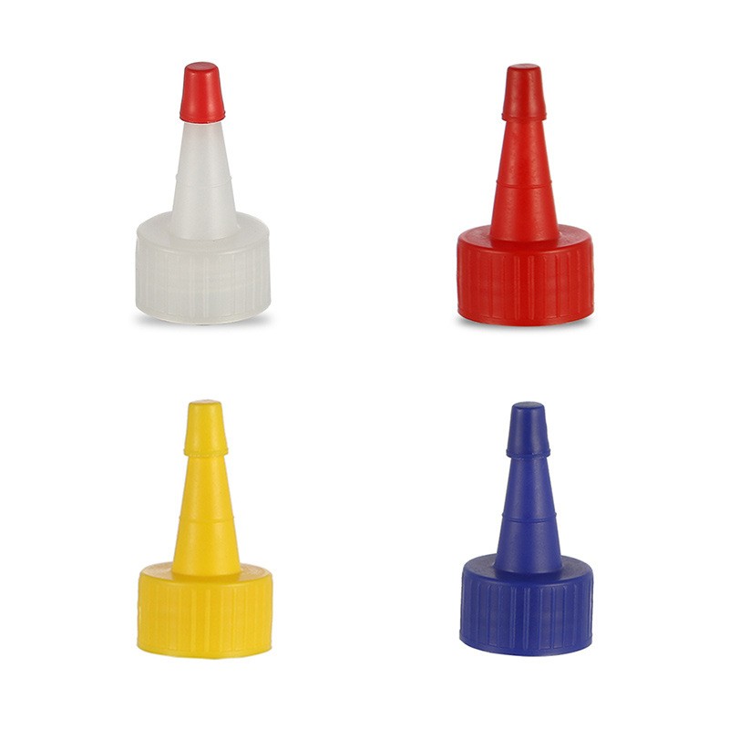  Sauce Squeeze Bottle With Nozzle And Yorker Cap With Red Tip