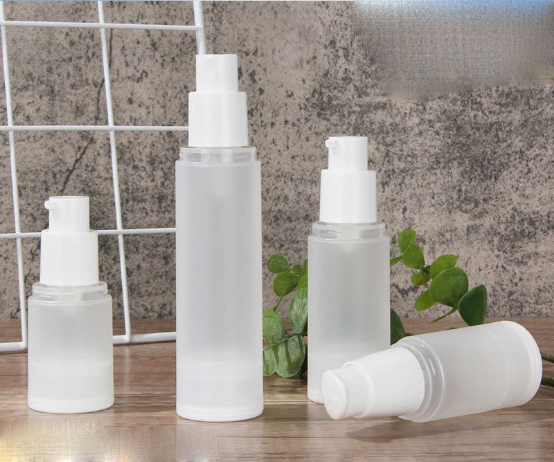 15ml 20ml 30ml 50ml 80ml 100ml frosted airless bottle cosmetic spray bottle lotion bottle