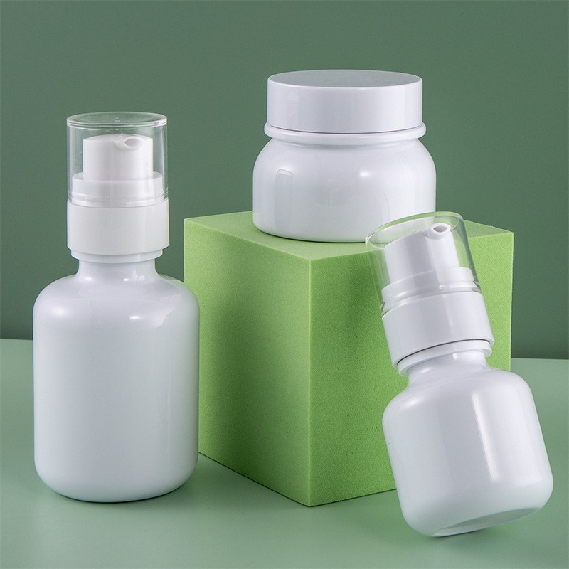 40/50g, 60/100/120ml Refill Bottles, White Cosmetic Bottles, Foundation, Medical Beauty Lotion, Cream Bottles