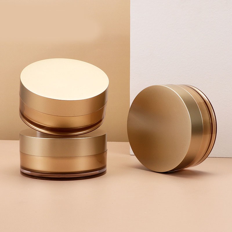 100g frosted acrylic eye mask jar, plastic cream jar, wide-mouth face mask dispensing jar