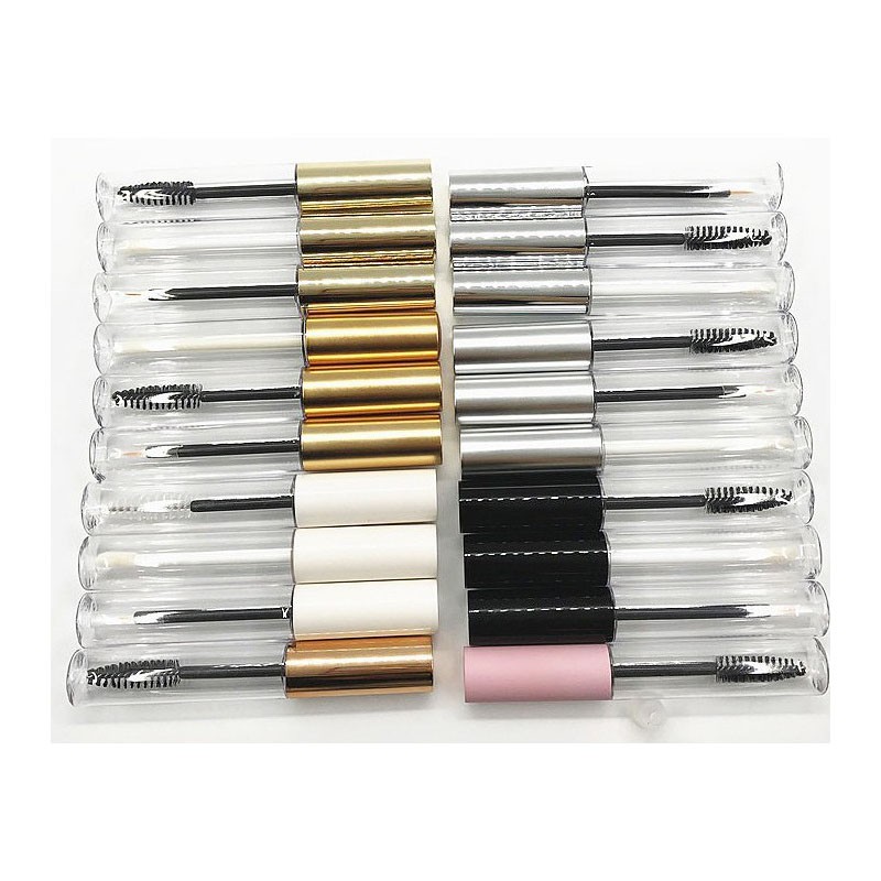 10ml empty round transparent lip tube eyeliner empty tube mascara tube
