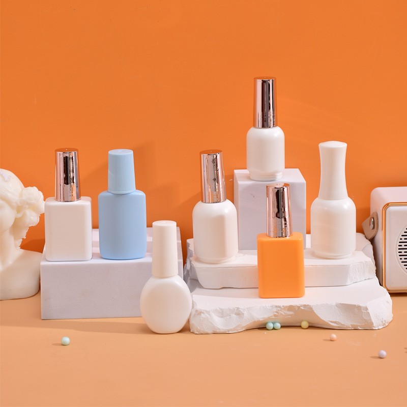 15ml-20ml plastic nail polish bottles, gel polish bottles, brush bottles