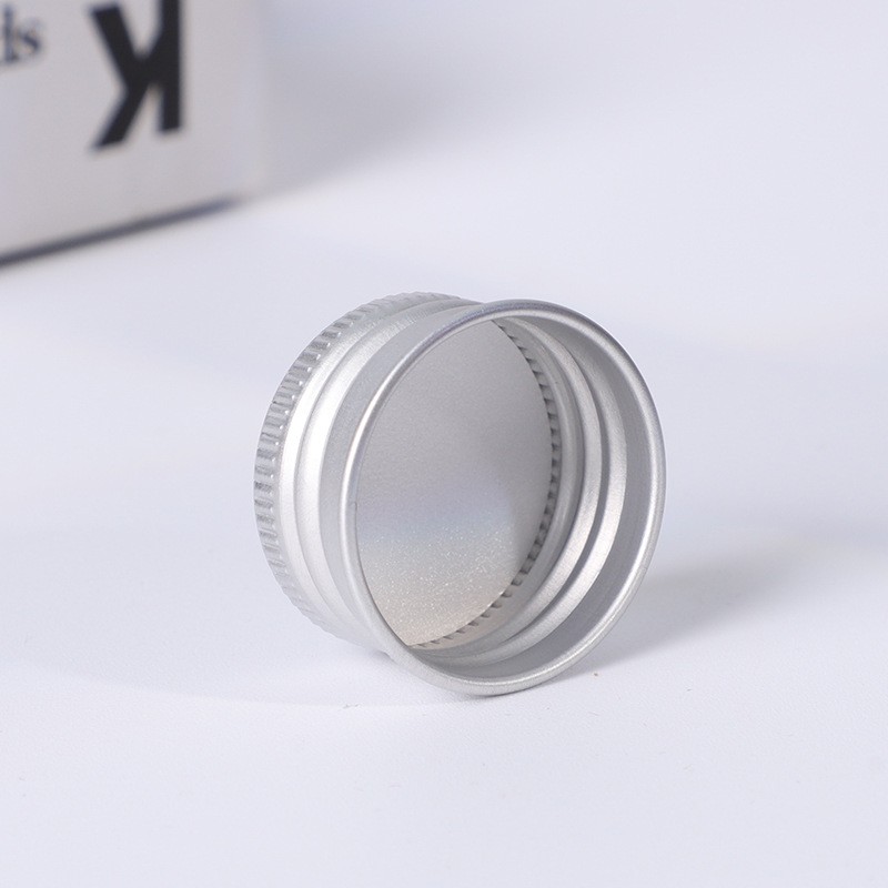 Aluminum caps, sealing caps, cosmetic plastic bottle caps, internally threaded aluminum packaging caps