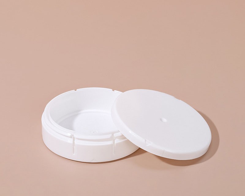 Plastic White Nicotine Pouches Can Manufacturer Supply Customized PP Snuffbox