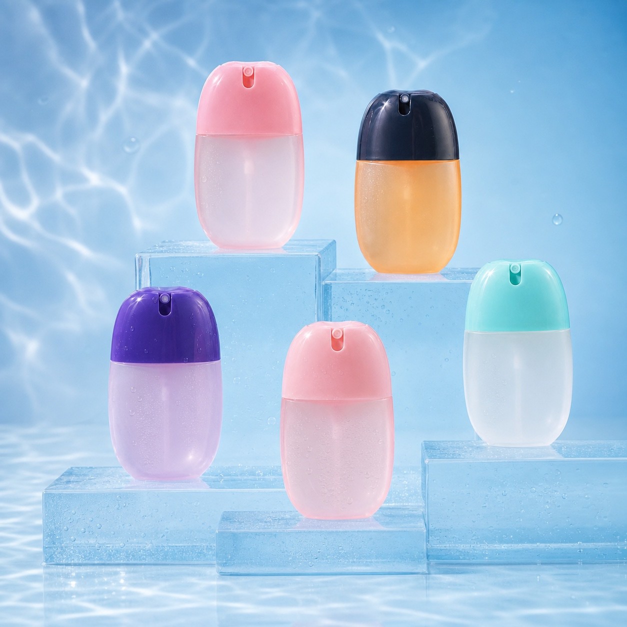 Factory Wholesale Popular Creative 20ml 30ml 50ml Mini Egg-Shaped Perfume Bottles