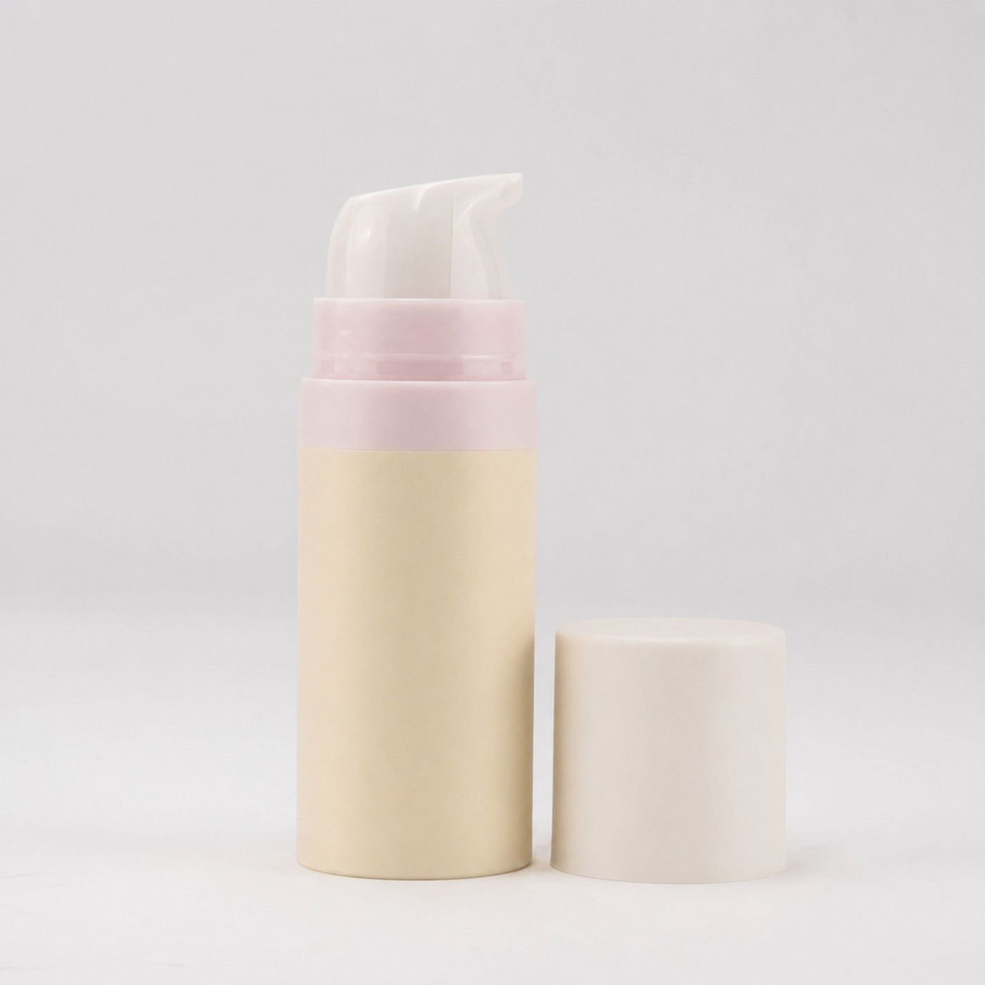 5ml10ml15ml PP PCR Plastic Cosmetic Refillable Airless Pump Bottle Custom Color  Airless Pump Bottle