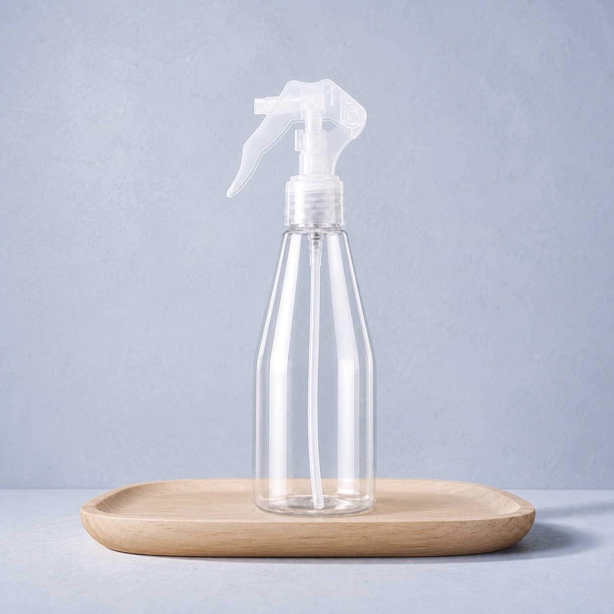 200ML PET Taper Plastic Room Spray Bottle Refillable Atomizer Container with Trigger Lock Sprayer clear Empty Home Squirt Bottle 200ml