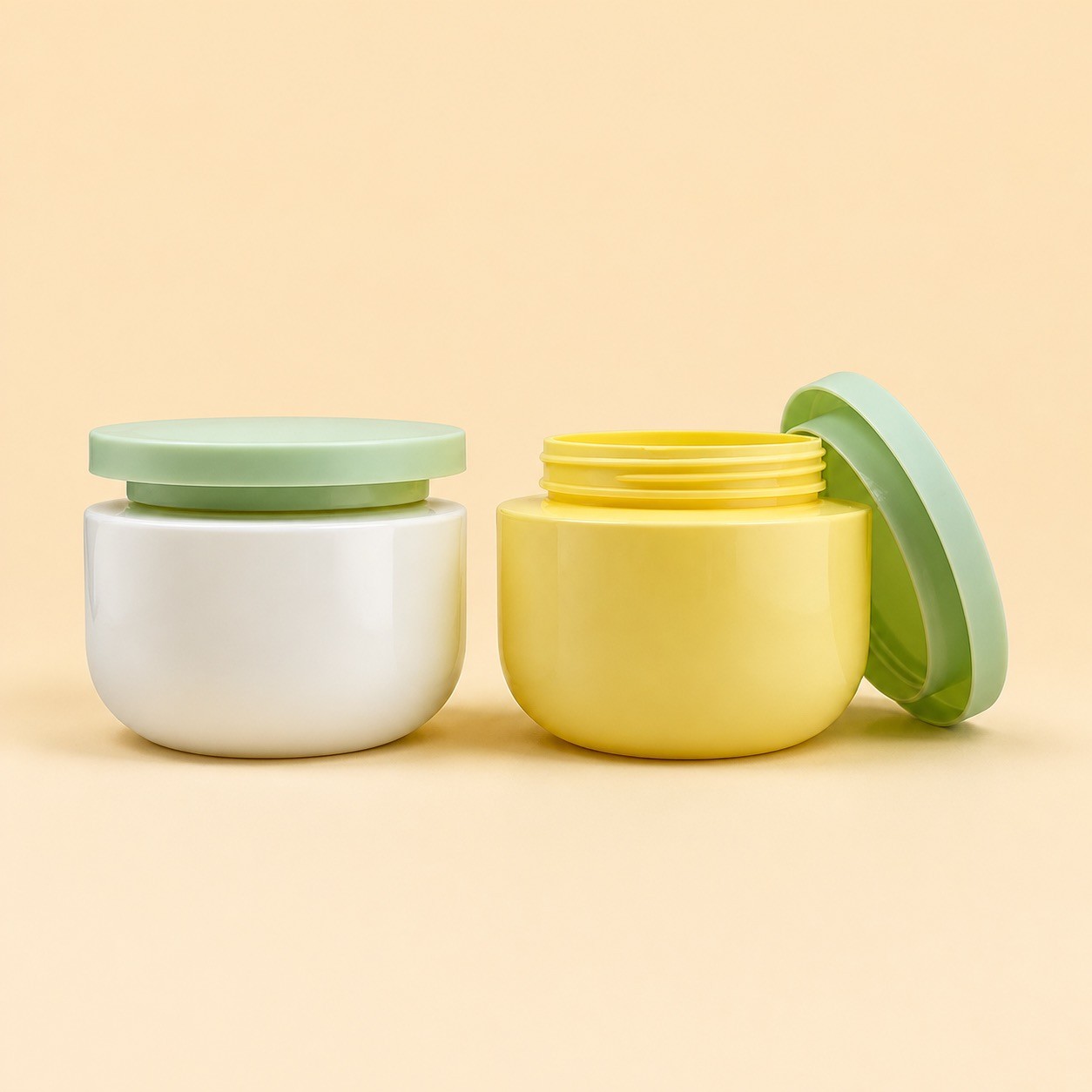 Hot Selling Packaging Pet Material Wide Mouth Plastic Jar,Multi Capacity Frosted Cream Washing And Care Product Packaging Jar - Buy Product on Alibaba.com