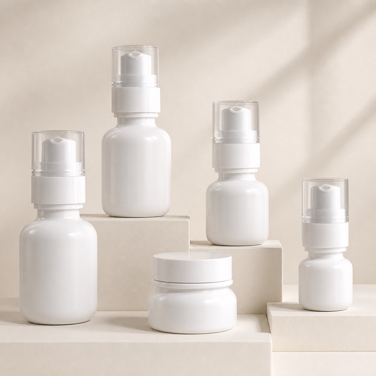 Wholesale 40ml 60ml 100ml 120ml Custom Color Cosmetic PET for Emulsion Lotion Screen Printing Cream Sunscreen Milk Bottle