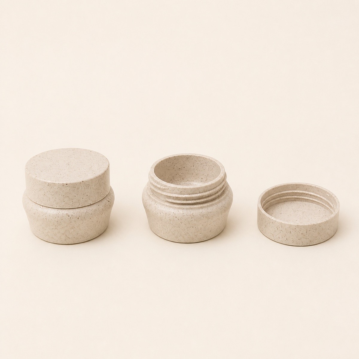 Customizable Labels Dispensed Bottle Cream 5ml Options Cream Storage PP Cosmetic Jar for Cosmetic Brands