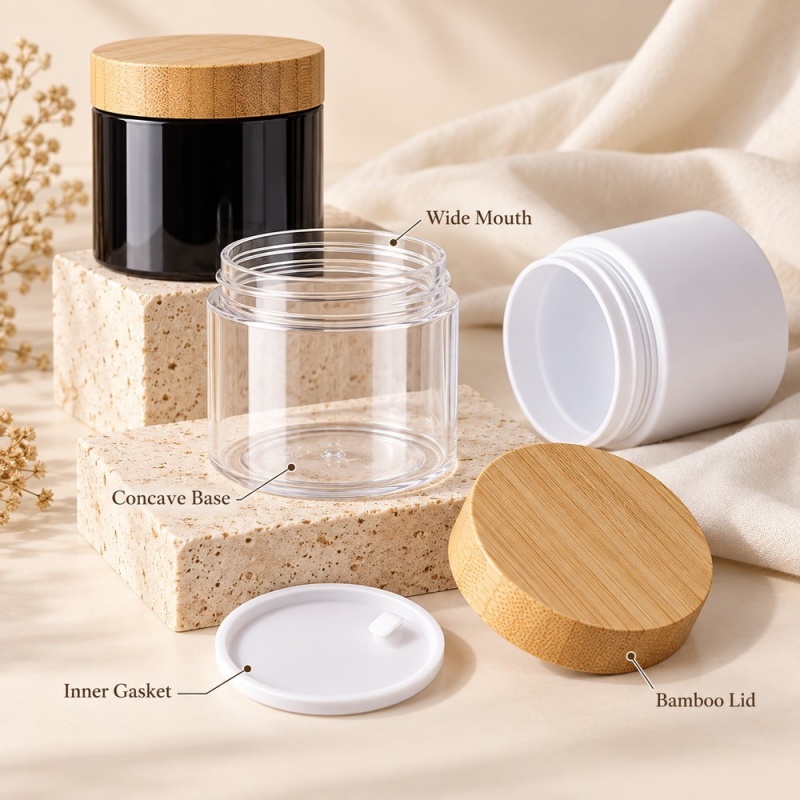 100g-250g-pet-wide-mouth-cosmetic-jar-with-bamboo-lid-showing-component-layout.jpg