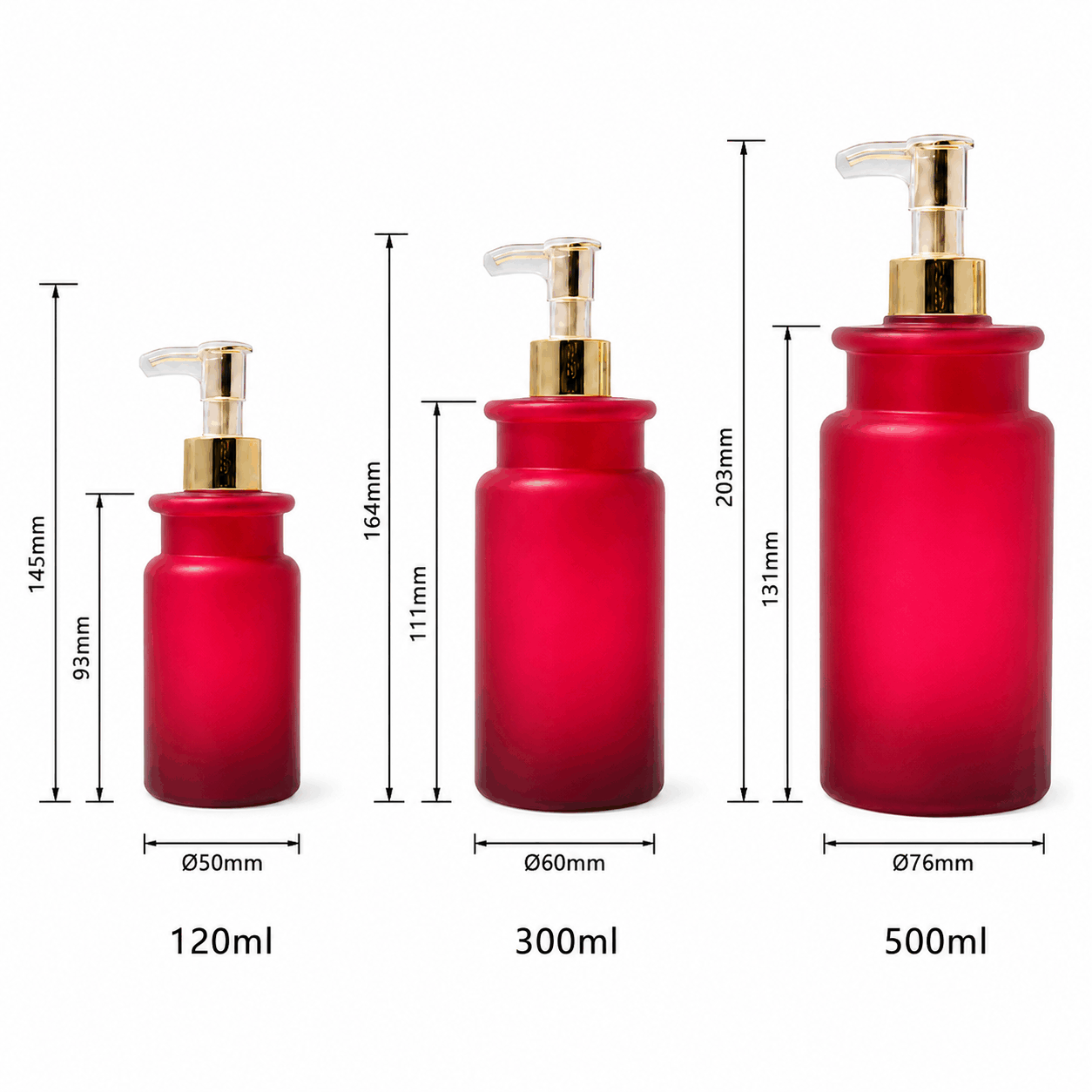 pet-essential-oil-pump-bottle-size-chart-for-120ml-300ml-and-500ml