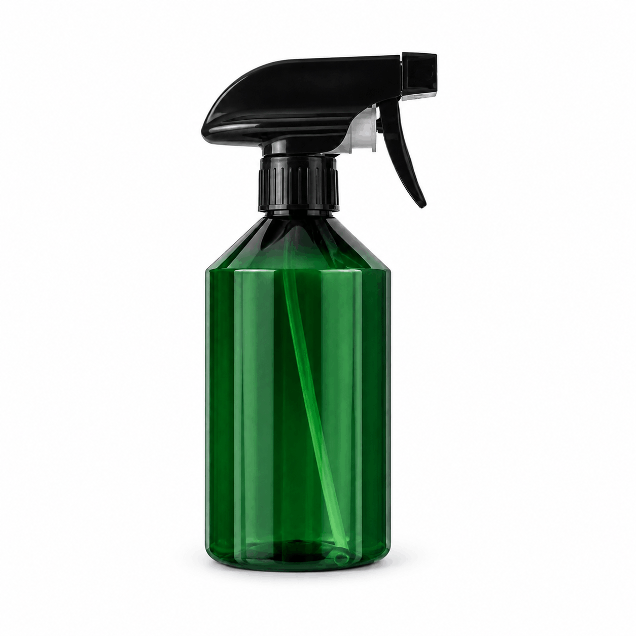 transparent-green-500ml-pet-trigger-spray-bottle-on-white-background
