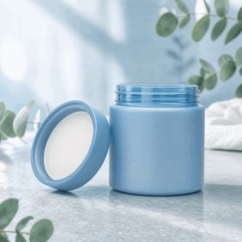 frosted-blue-4oz-pet-jar-open-crc-child-resistant-cap-lifestyle-setting