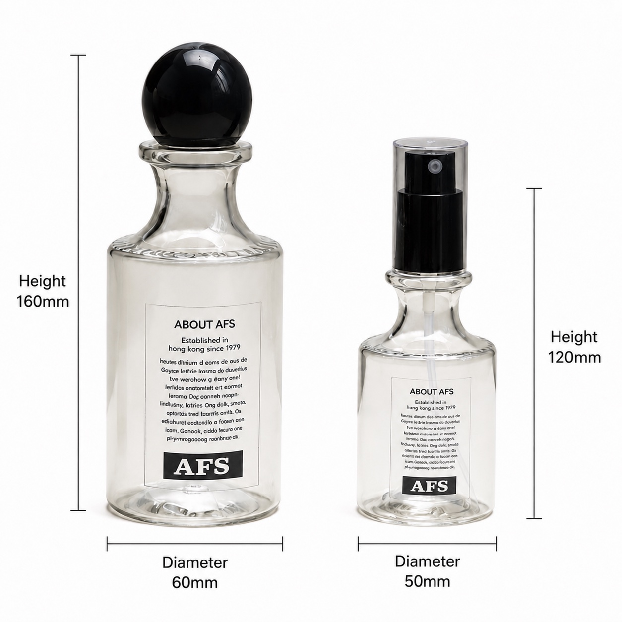 clear-pet-essential-oil-and-spray-bottles-in-two-sizes-with-dimensions