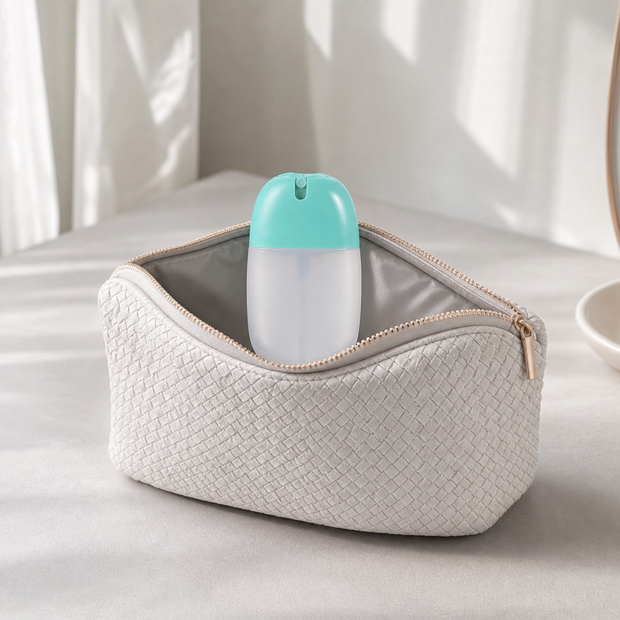 turquoise-50ml-pp-pocket-spray-bottle-stored-inside-a-travel-pouch