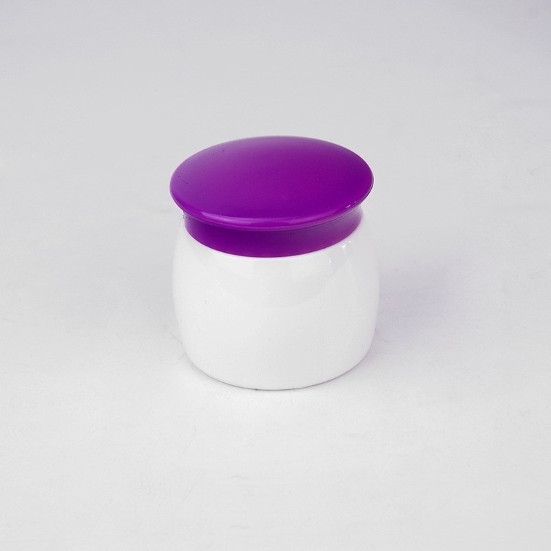 purple-and-white-pp-cosmetic-cream-jar-on-white-background