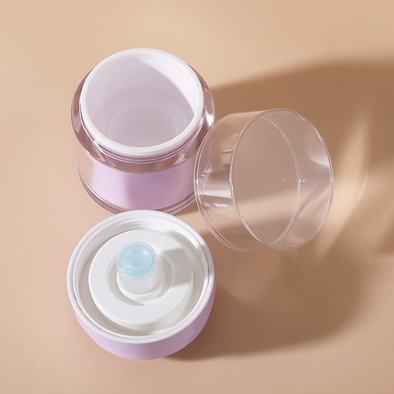 double-wall-acrylic-cream-jar-inner-cup-and-dispensing-plate-top-view