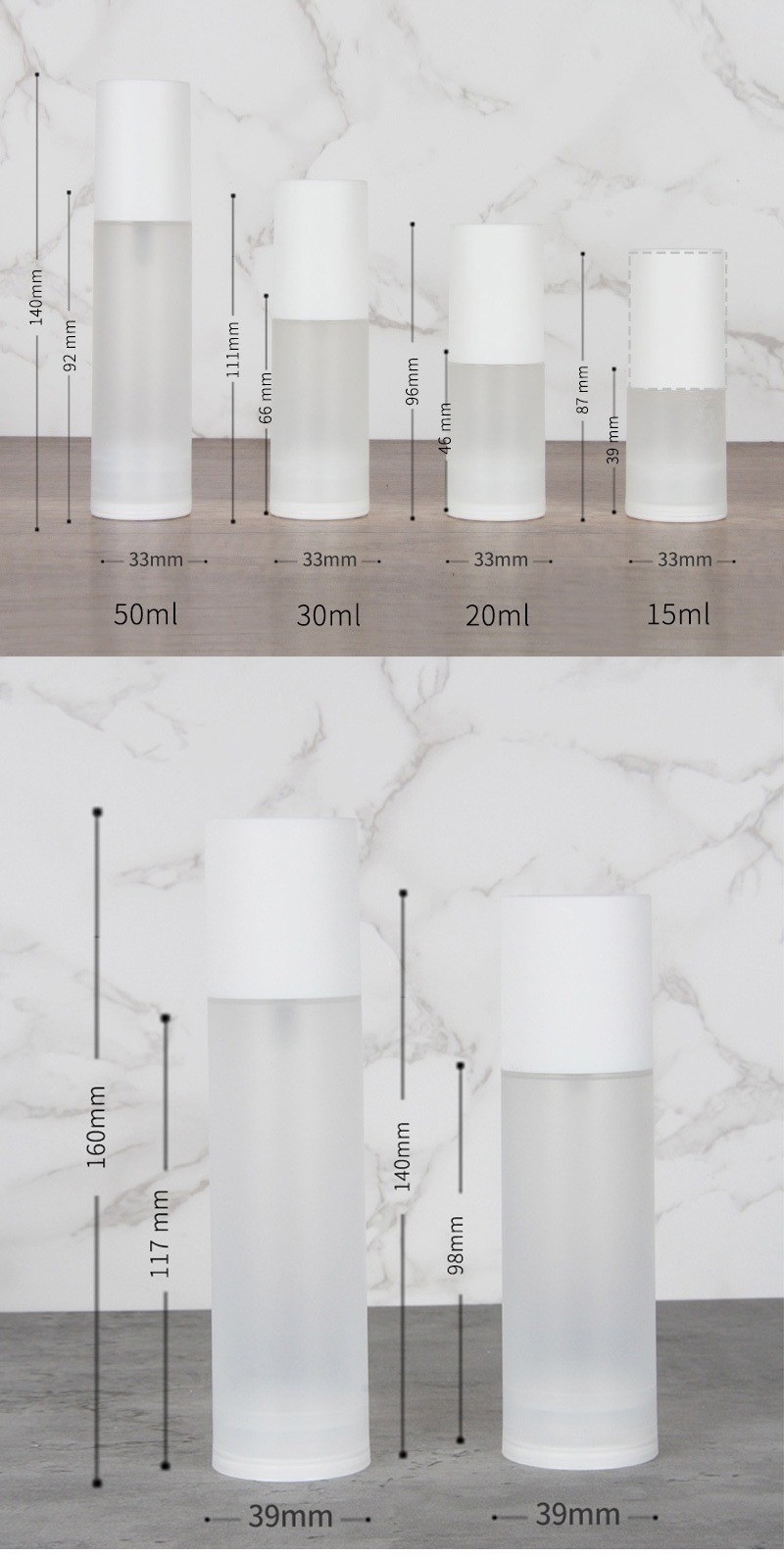 15ml-20ml-30ml-50ml-80ml-100ml-pp-airless-bottle-dimension-chart