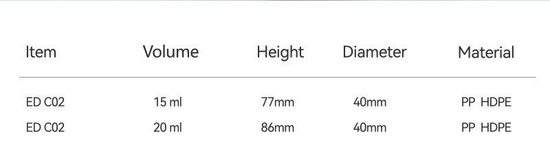 15ml-20ml-pp-hdpe-oval-deodorant-stick-container-specification-chart
