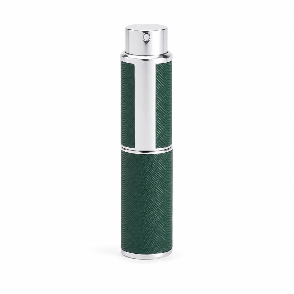 green-pu-leather-twist-up-fragrance-atomizer