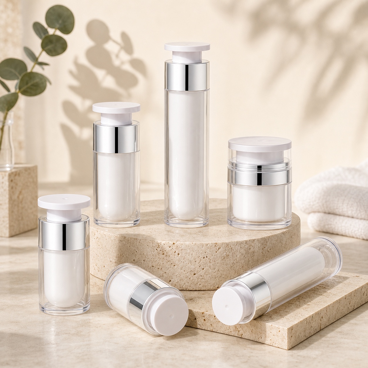 three-clear-airless-bottles-for-serum-and-lotion