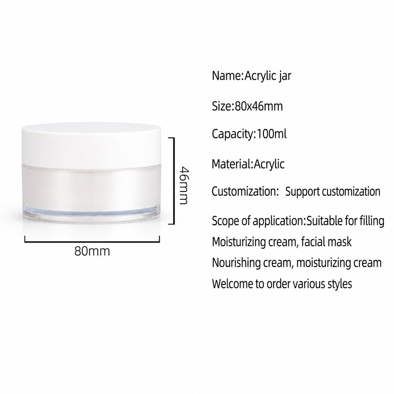 100g-acrylic-cosmetic-cream-jar-size-diagram