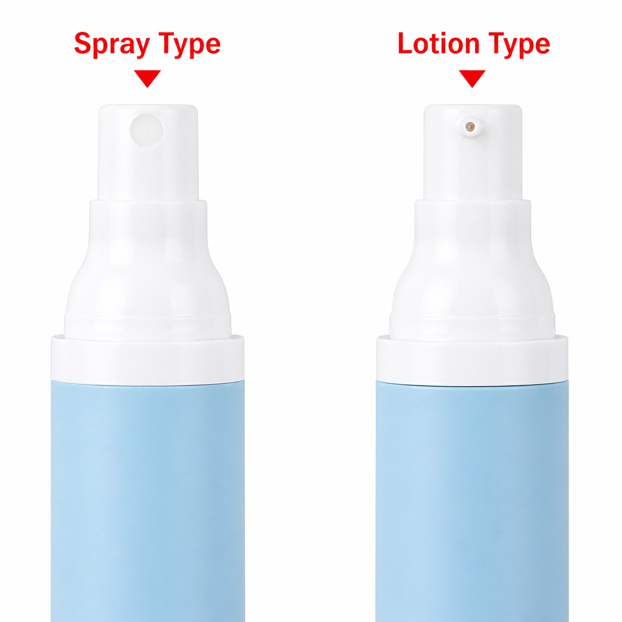 spray-and-lotion-pump-options-for-blue-airless-bottle