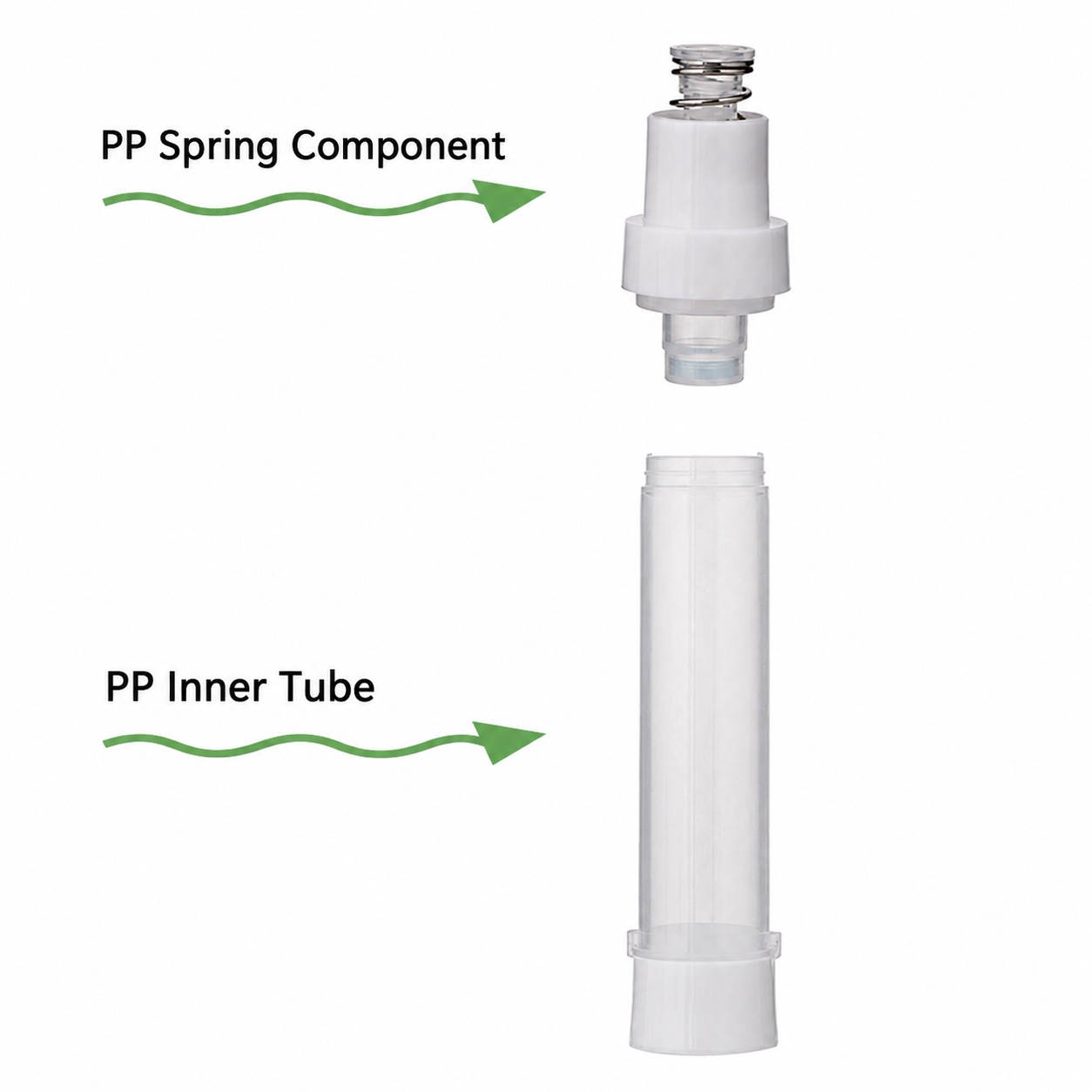 pp-inner-tube-and-pump-components-for-airless-bottle
