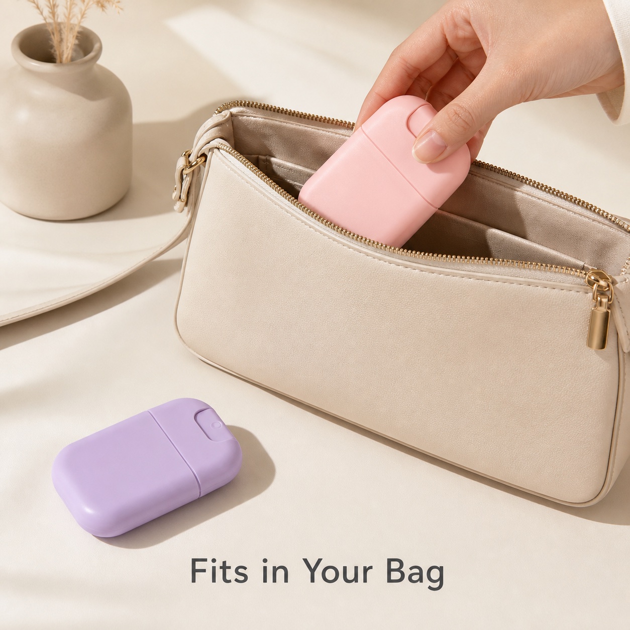 pink-soft-touch-card-spray-bottle-fitting-in-handbag