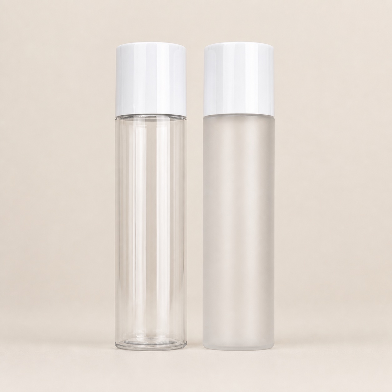 clear-and-frosted-pet-toner-bottles-with-white-caps