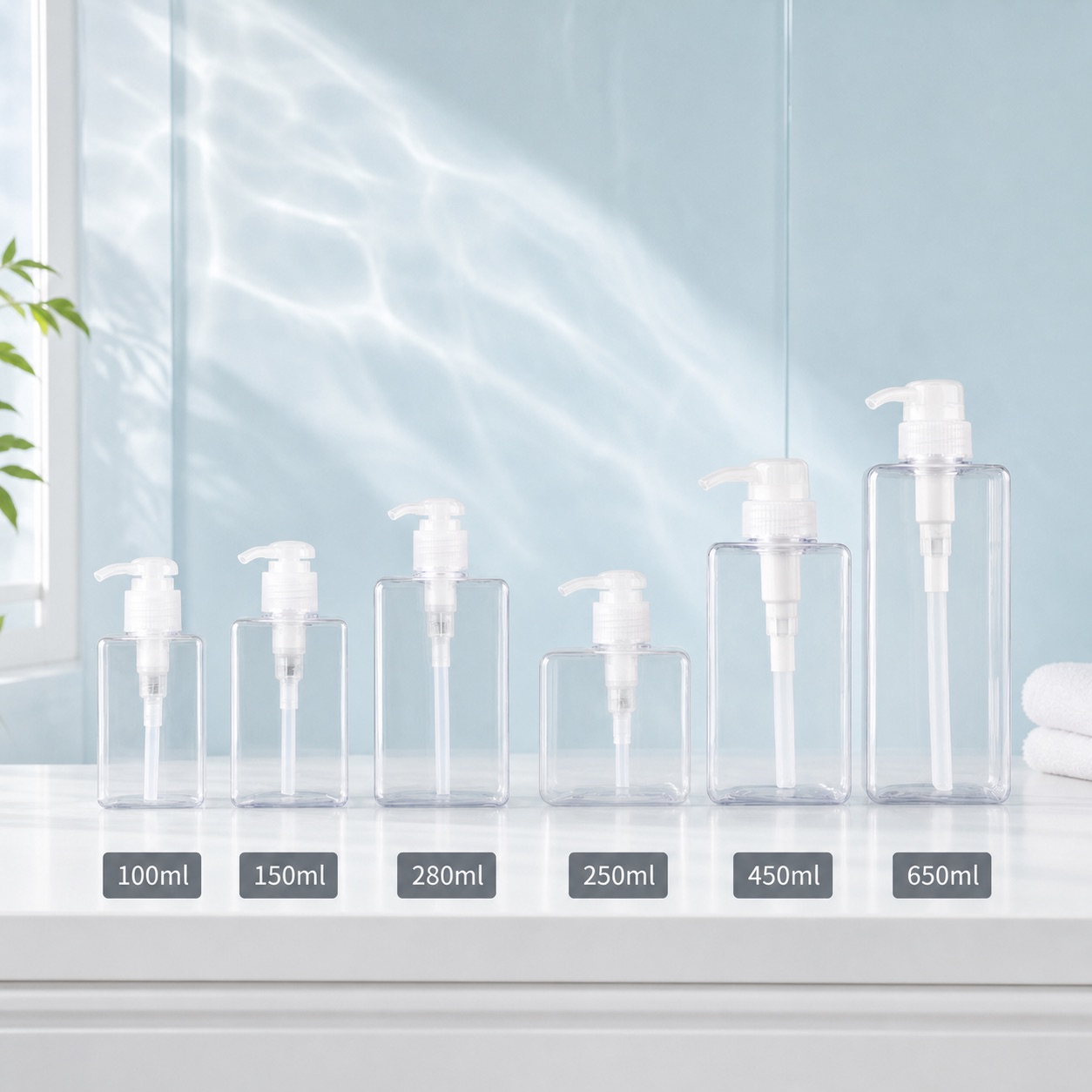 clear-square-petg-lotion-bottles-from-100ml-to-650ml