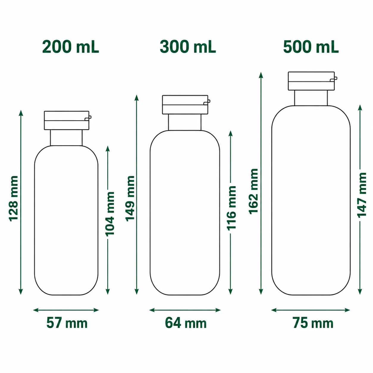 wheat-straw-amenity-bottle-size-and-shape-chart