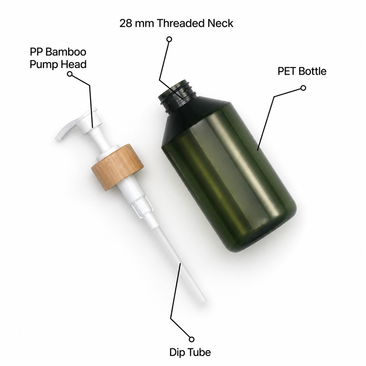 300ml-and-500ml-pet-bamboo-pump-bottle-dimensions