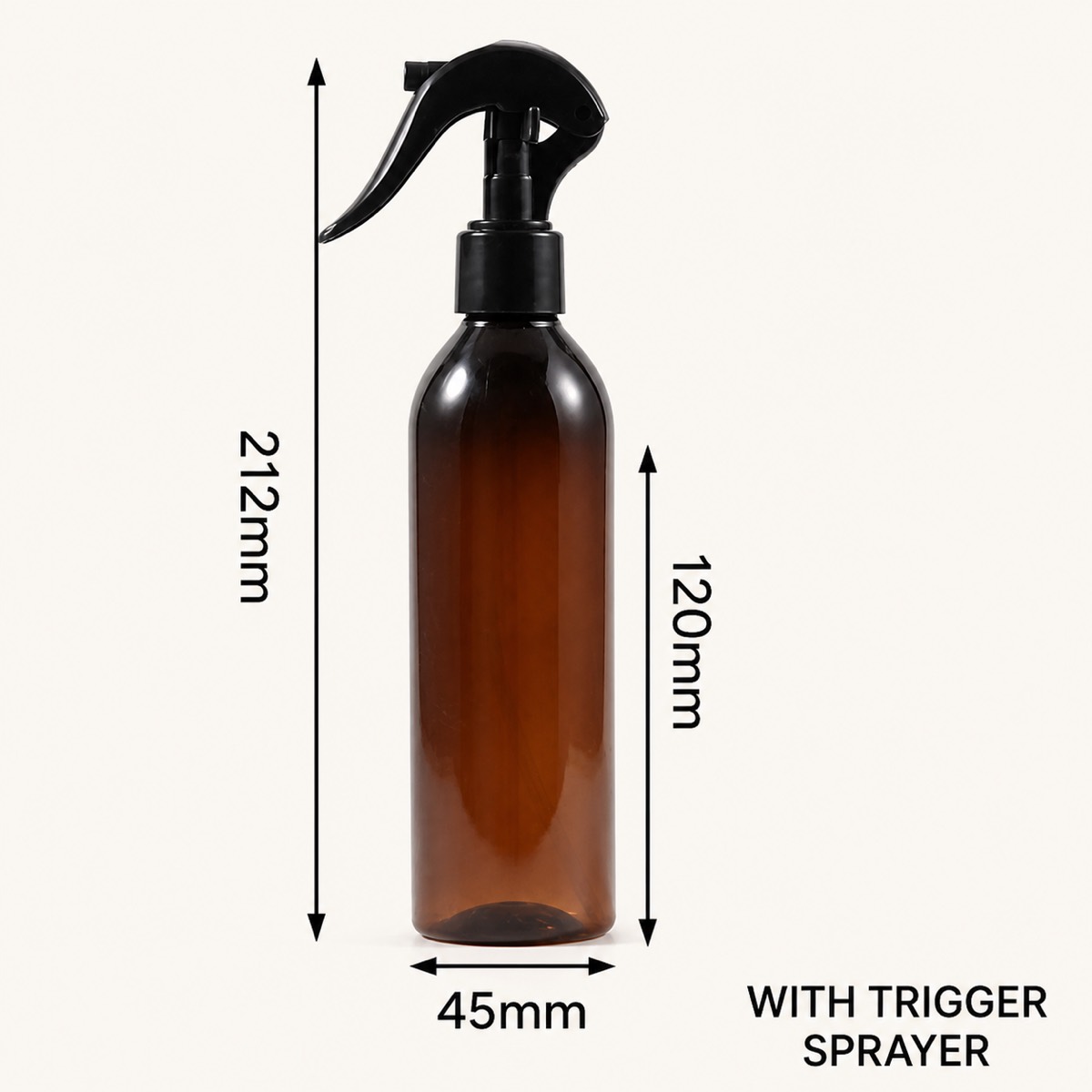 250ml-pet-bottle-with-trigger-sprayer-dimensions