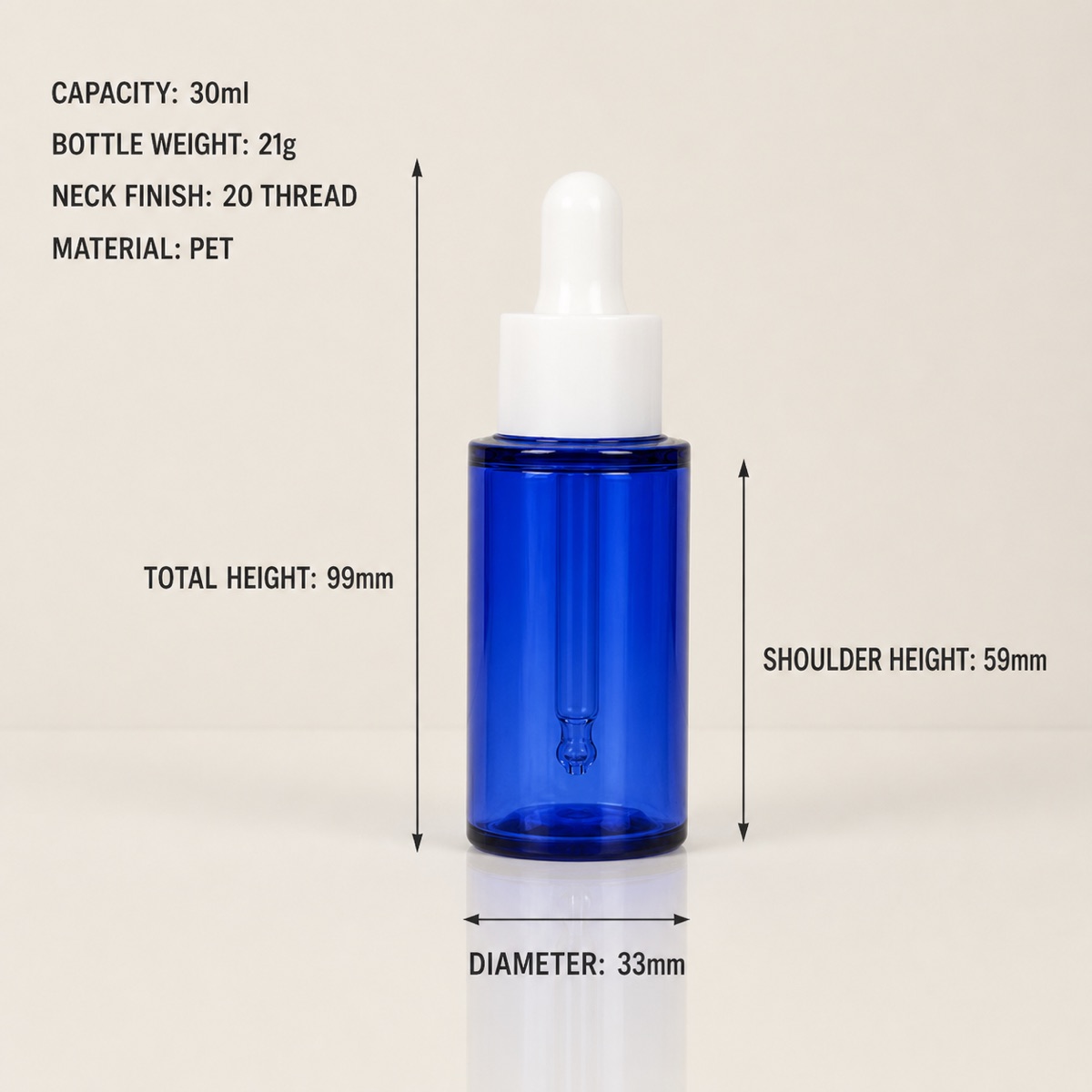 30ml-blue-pet-dropper-bottle-dimensions-and-specifications
