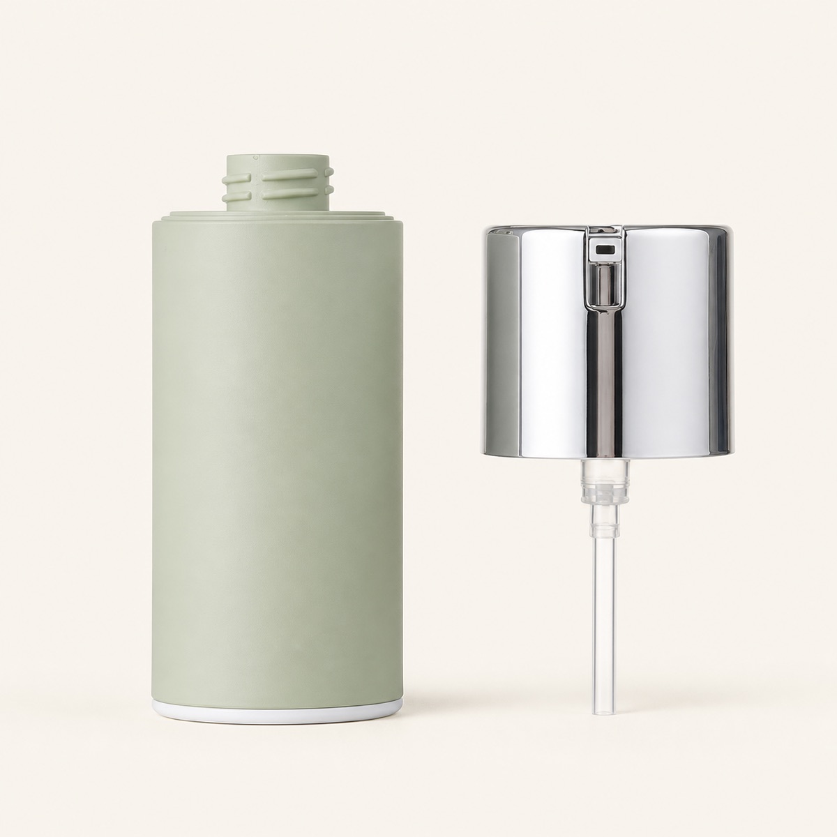 frosted-pp-airless-bottle-with-separated-pump-and-dipless-mechanism