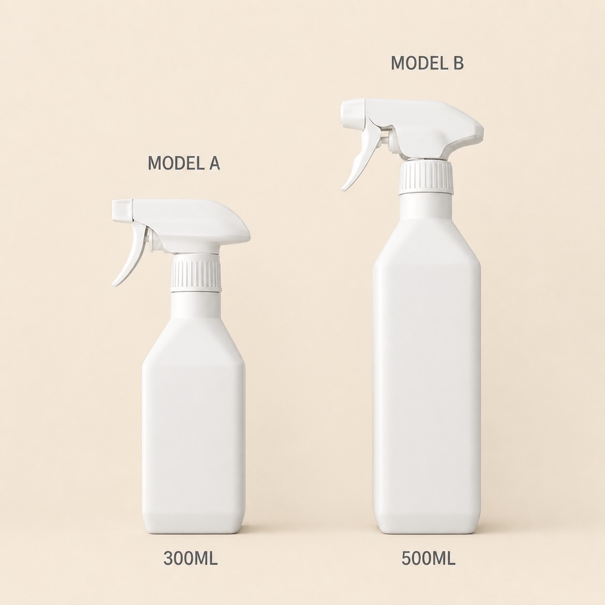 300ml-and-500ml-hdpe-cleaner-spray-bottle-size-comparison