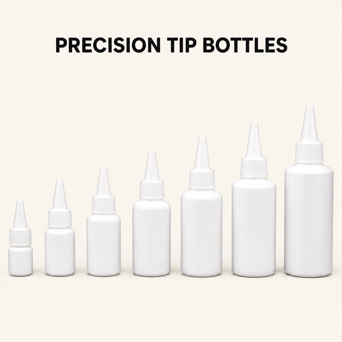10ml-to-300ml-white-hdpe-precision-tip-squeeze-bottle-lineup