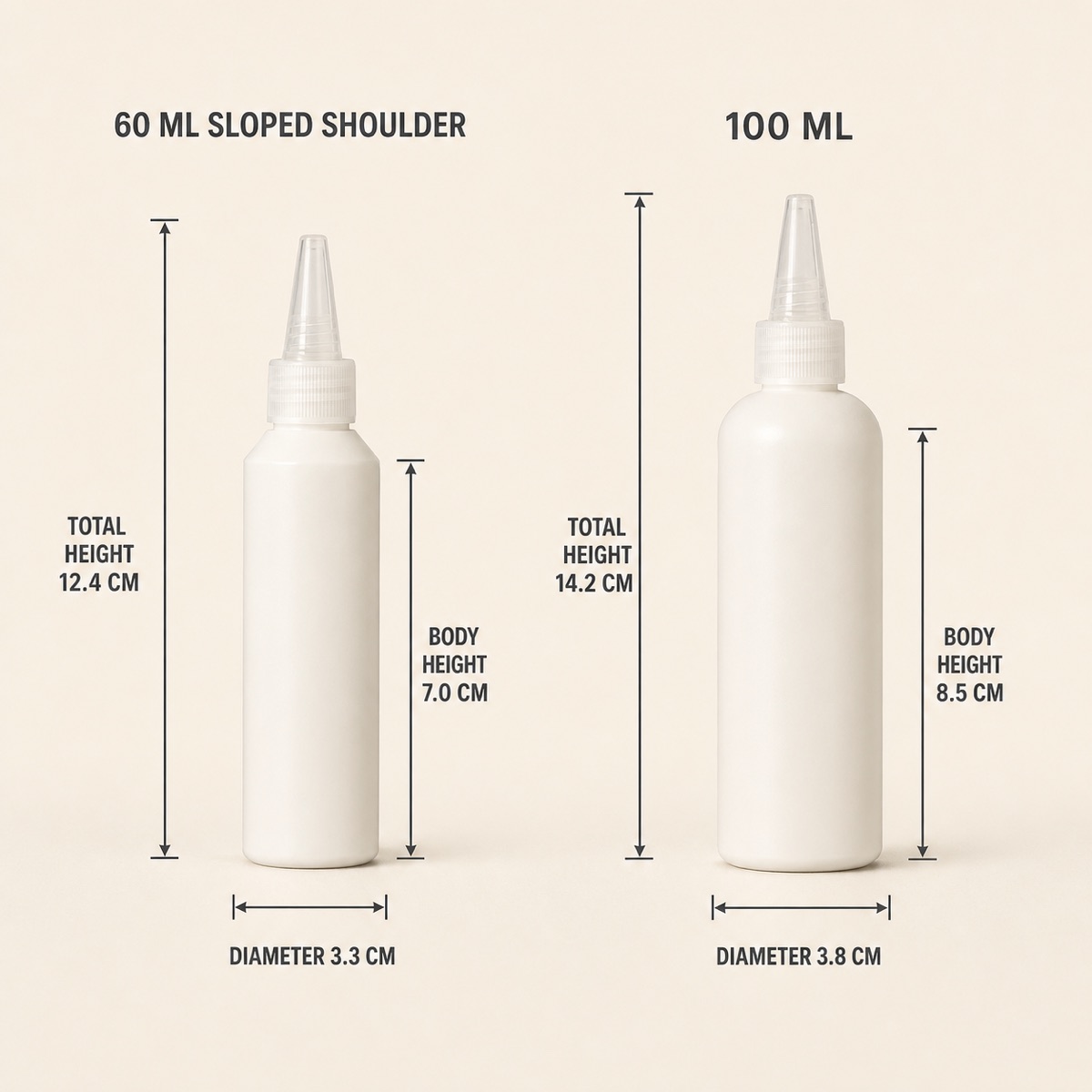 60ml-sloped-shoulder-and-100ml-hdpe-precision-bottle-dimensions