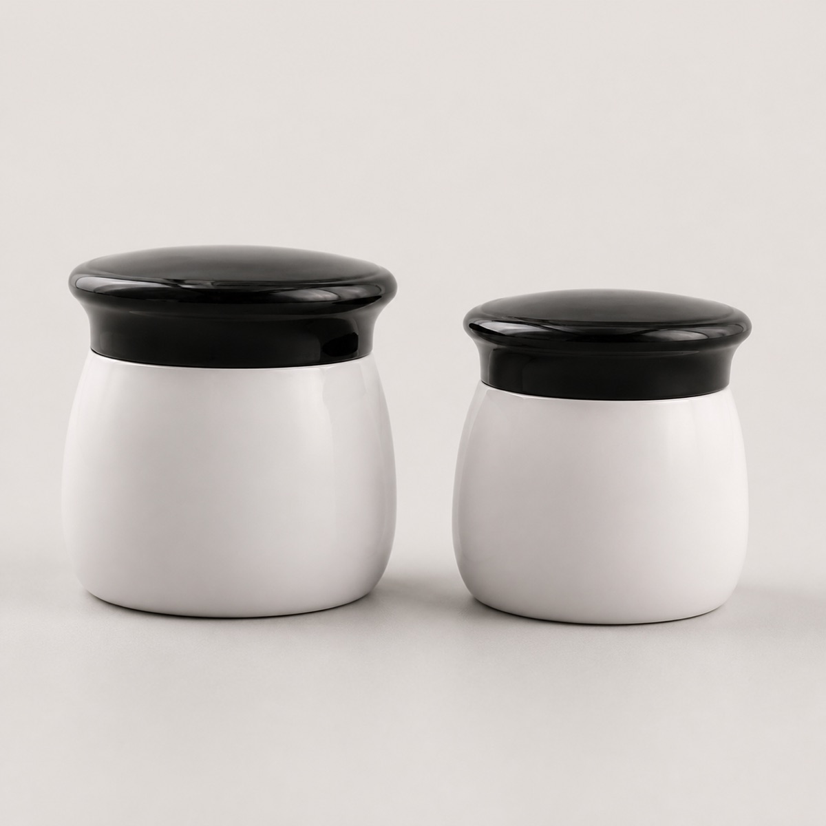 two-pp-mushroom-cream-jar-sizes-with-black-screw-lids