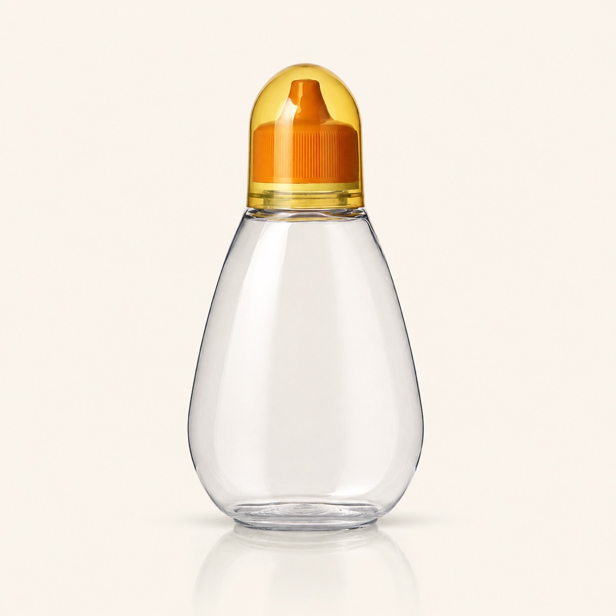 clear-pet-honey-squeeze-bottle-with-yellow-twist-open-cap