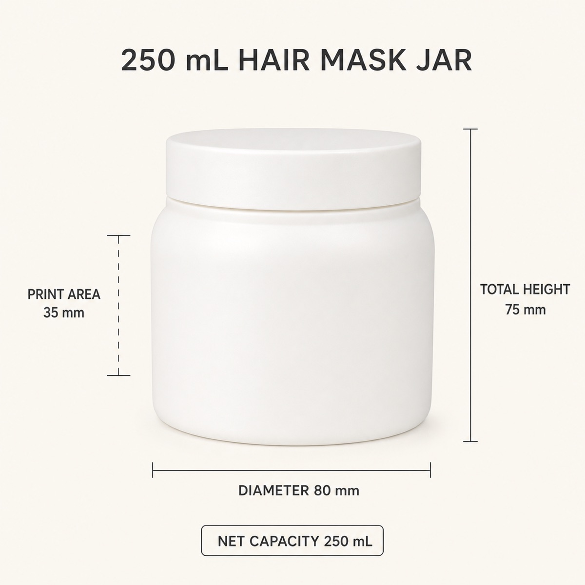 250ml-pe-hair-mask-jar-english-specification-diagram
