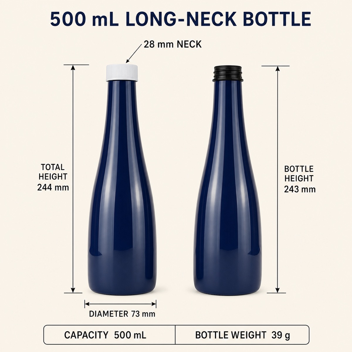 500ml-pet-long-neck-bottle-english-dimension-diagram