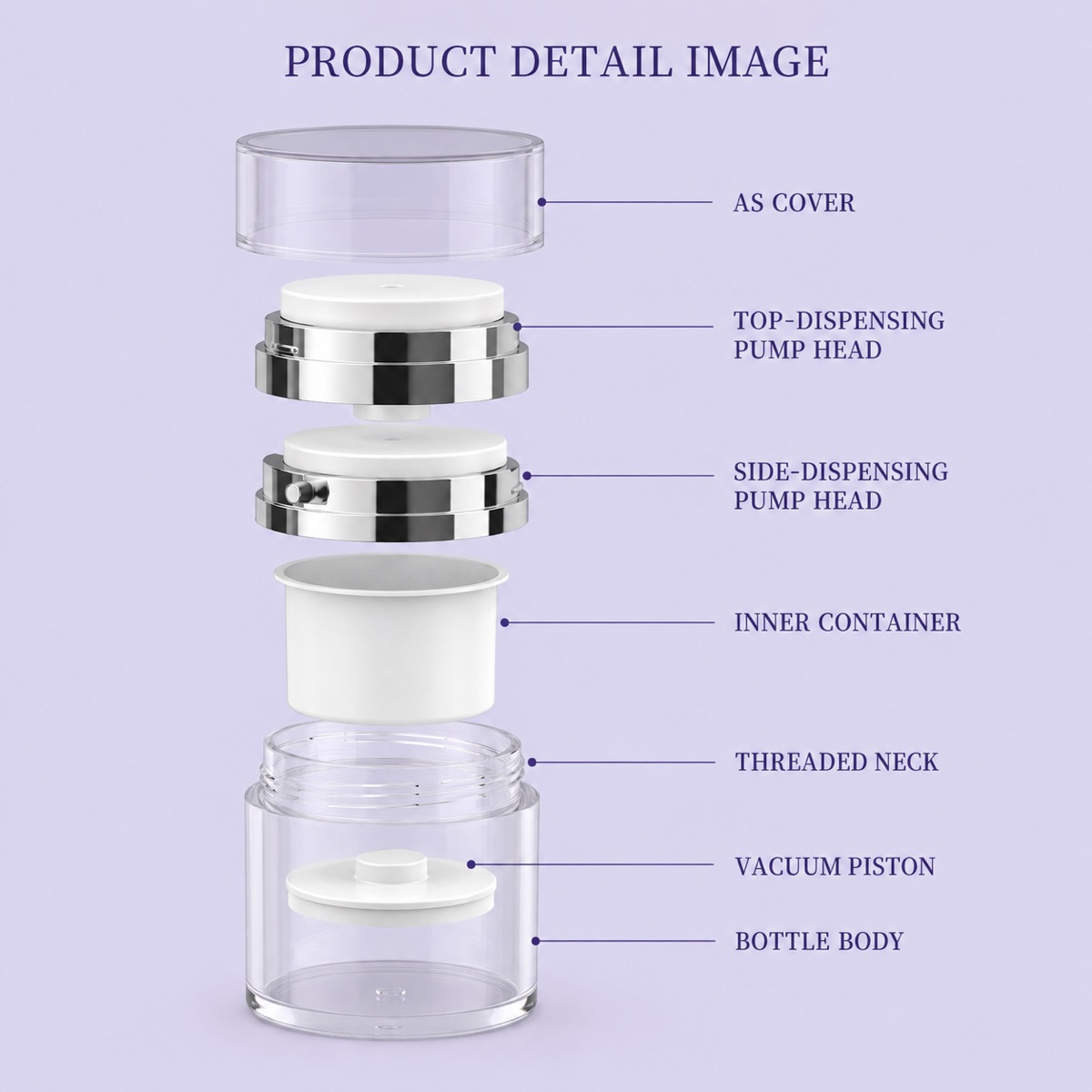 airless-cream-jar-cover-pump-inner-cup-piston-and-body-exploded-view
