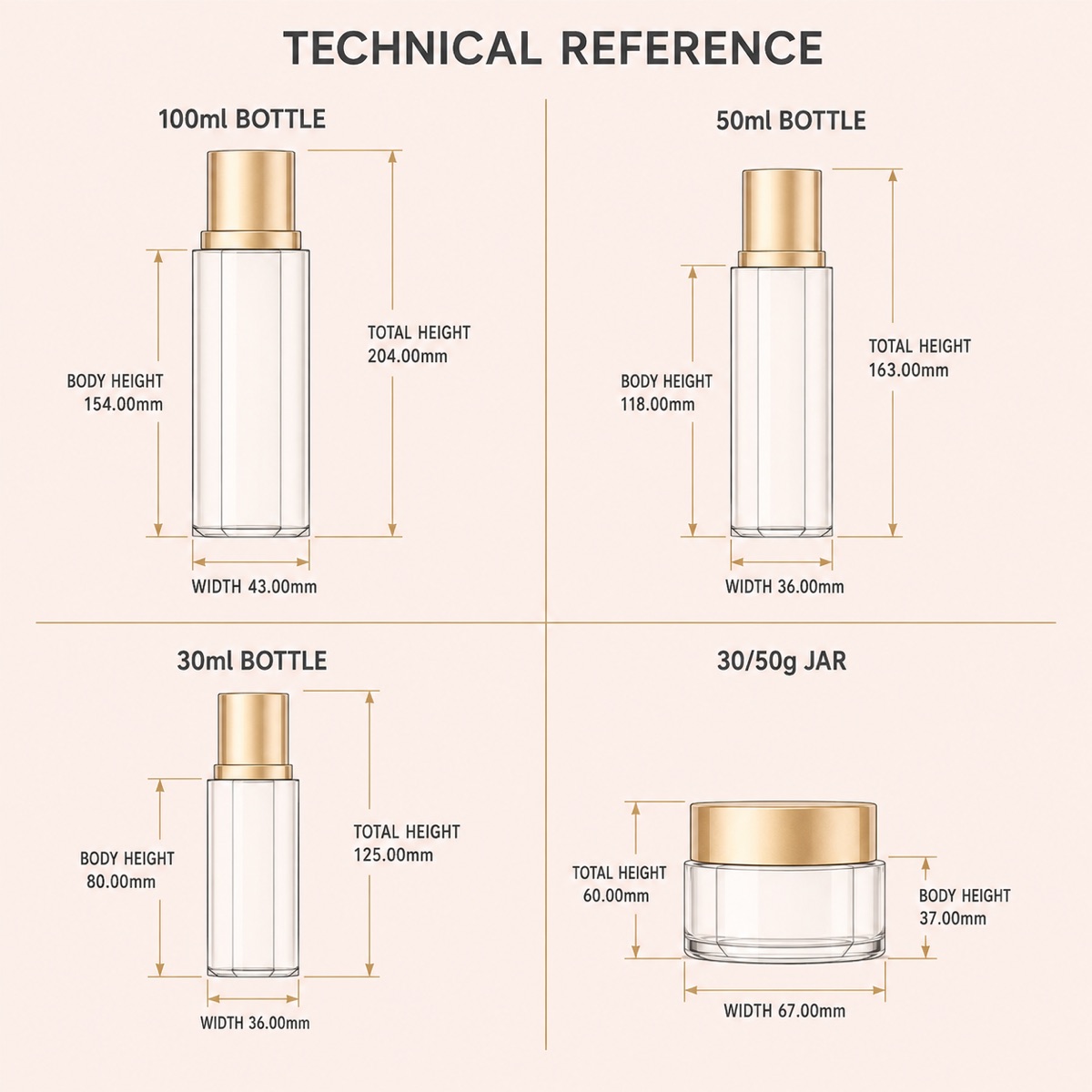 hexagonal-acrylic-cosmetic-bottle-and-jar-technical-dimensions