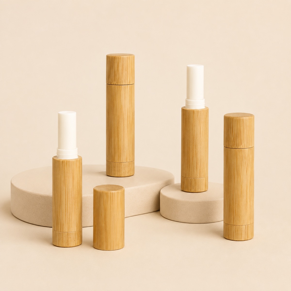 4g-5g-bamboo-lip-balm-tube-complete-product-family-on-a-neutral-display
