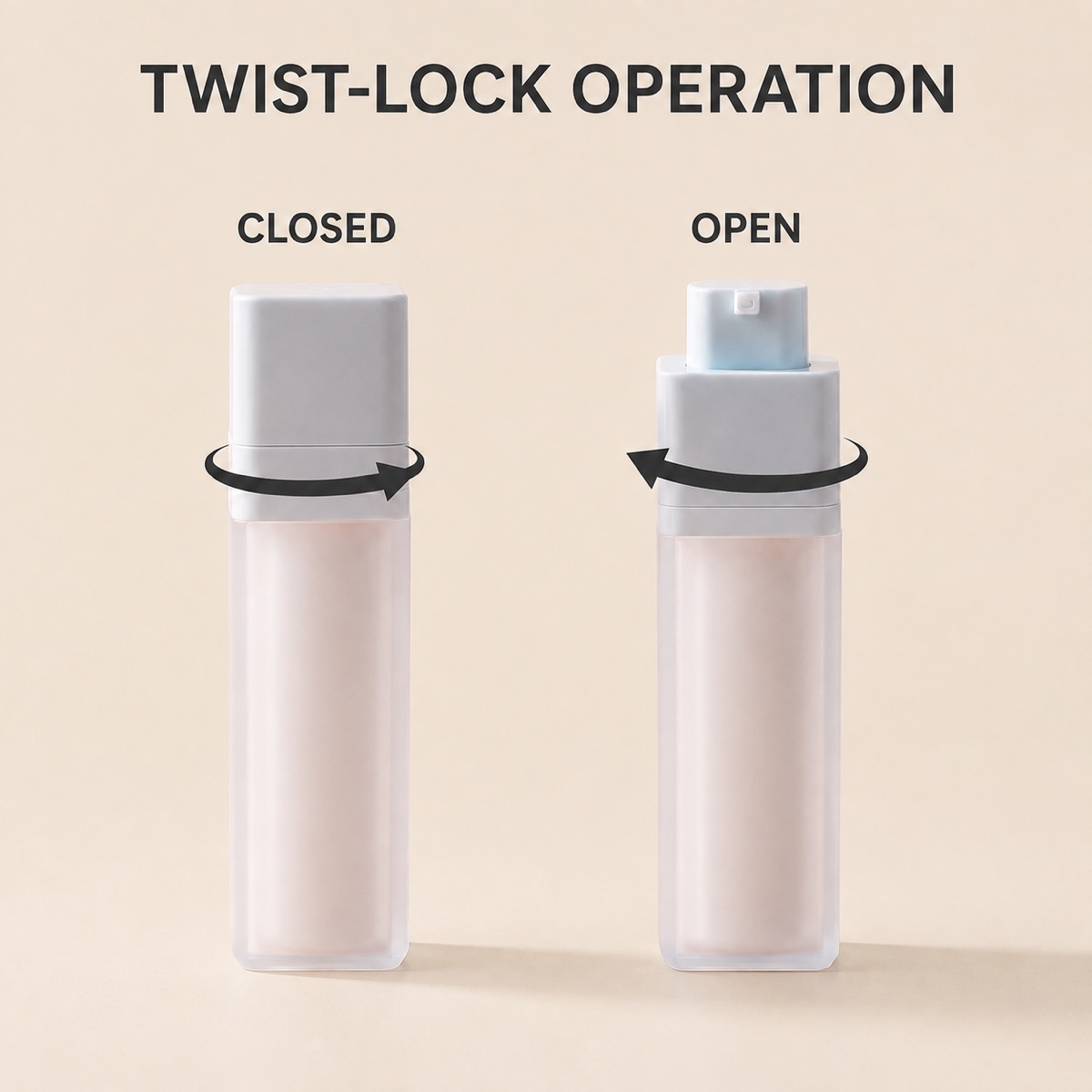15ml-30ml-50ml-as-twist-lock-airless-cosmetic-bottle-showing-open-and-closed-twist-lock-operation